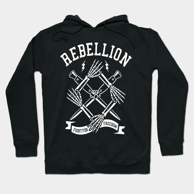 Rebellion Hoodie by CRD Branding